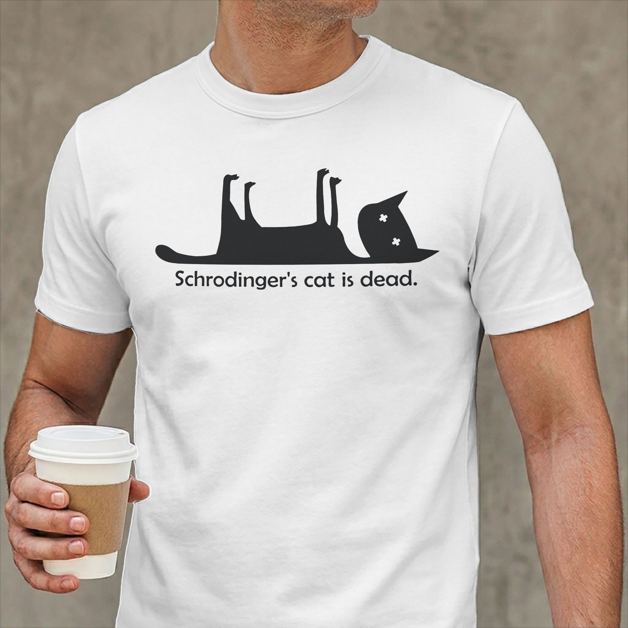 Summer Clothing Ideas - Camiseta Schrodinger's Cat is Dead para