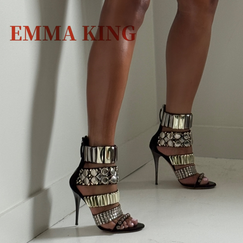 Summer Clothing Collection - Sandalias con correa en el tobillo