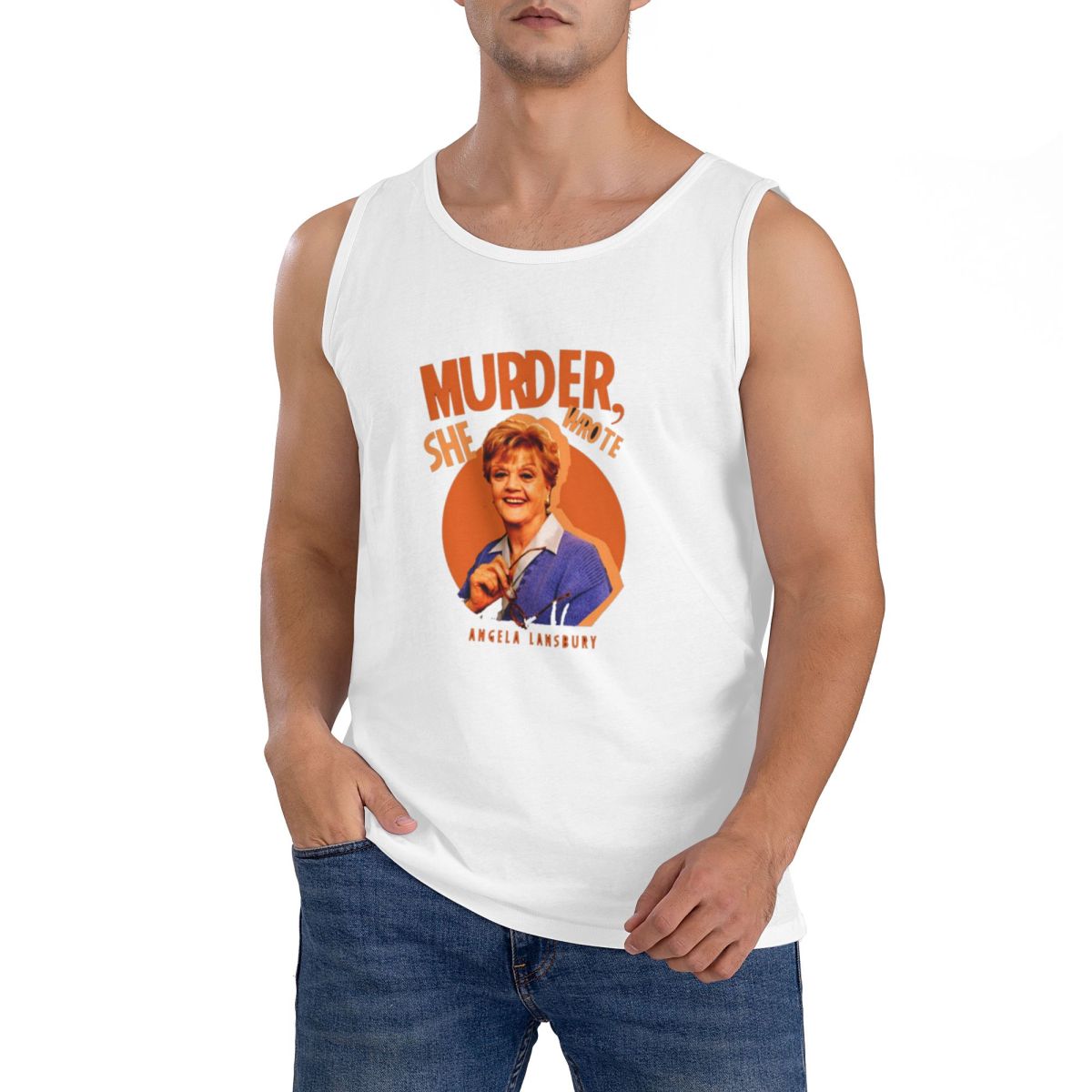 Summer Clothing Not Shein - Camiseta sin mangas 100% algodón Murder