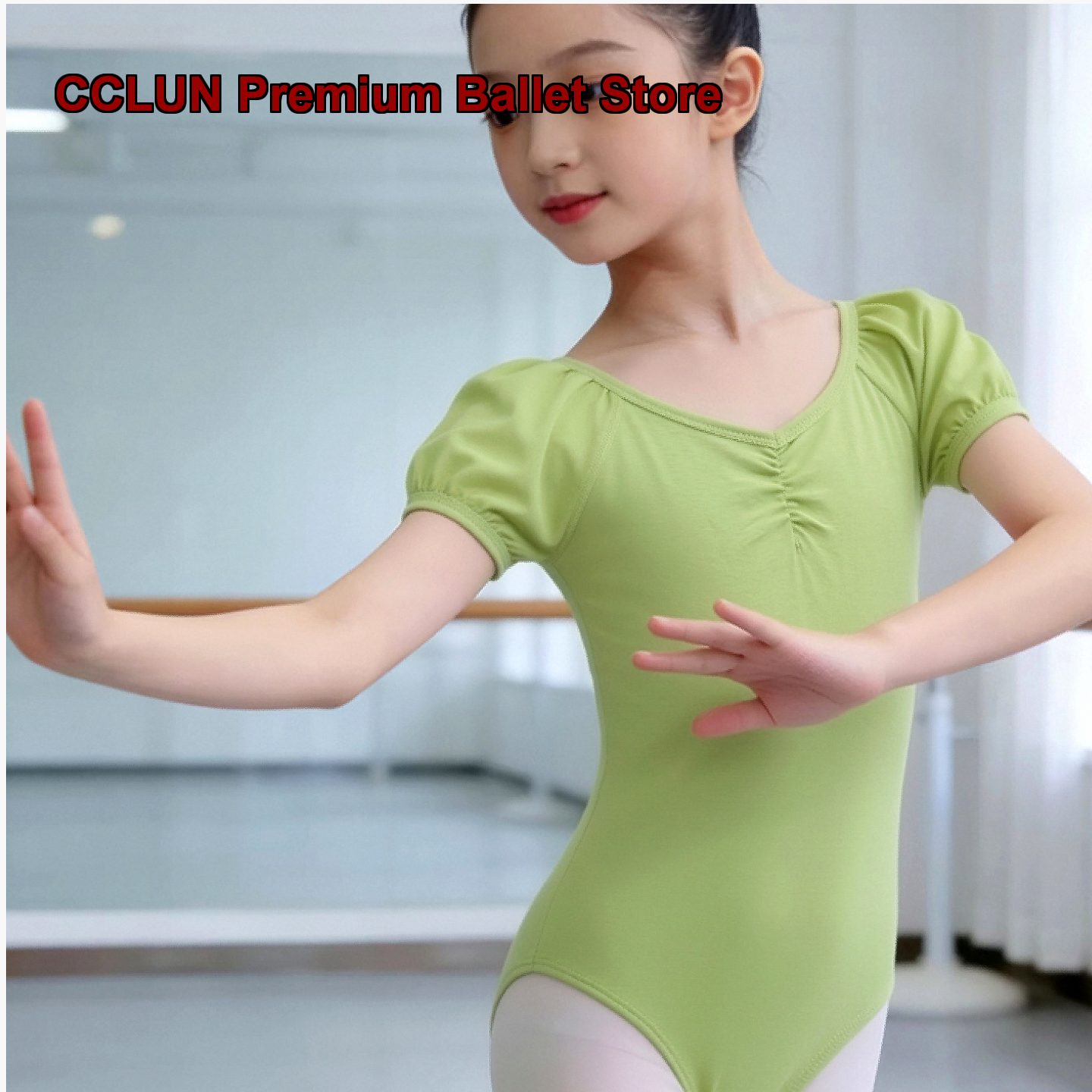 Summer Green Clothing - Vestido de Baile para Niñas, Verde,