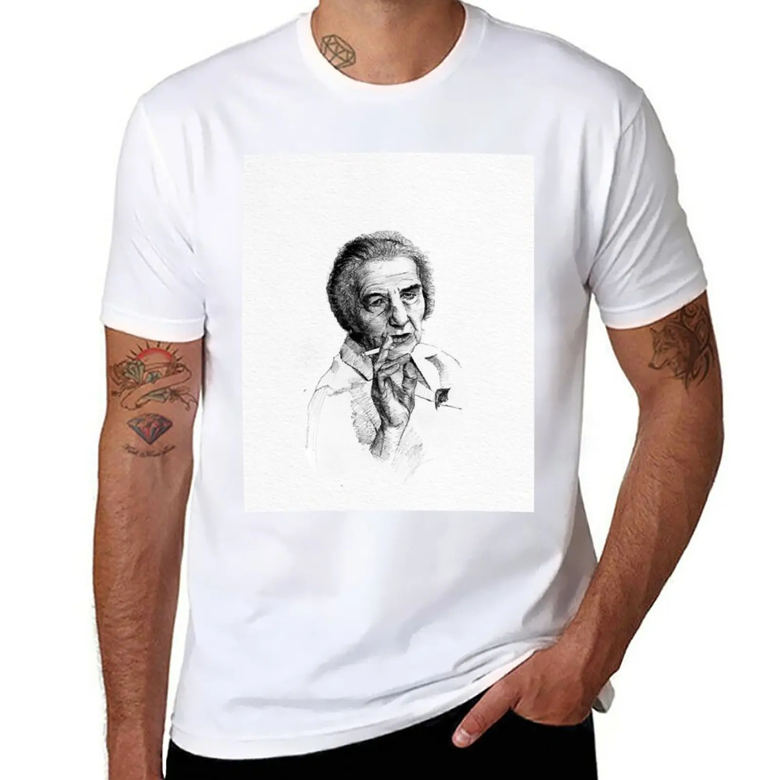 Summer Clothing Aesthetic - Camiseta de Golda Meir para hombre,
