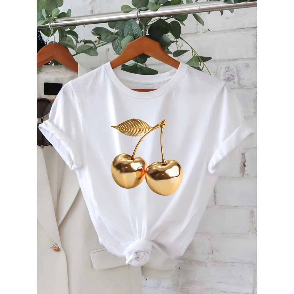 Summer Clothing Aesthetic - Camiseta informal de verano para mujer