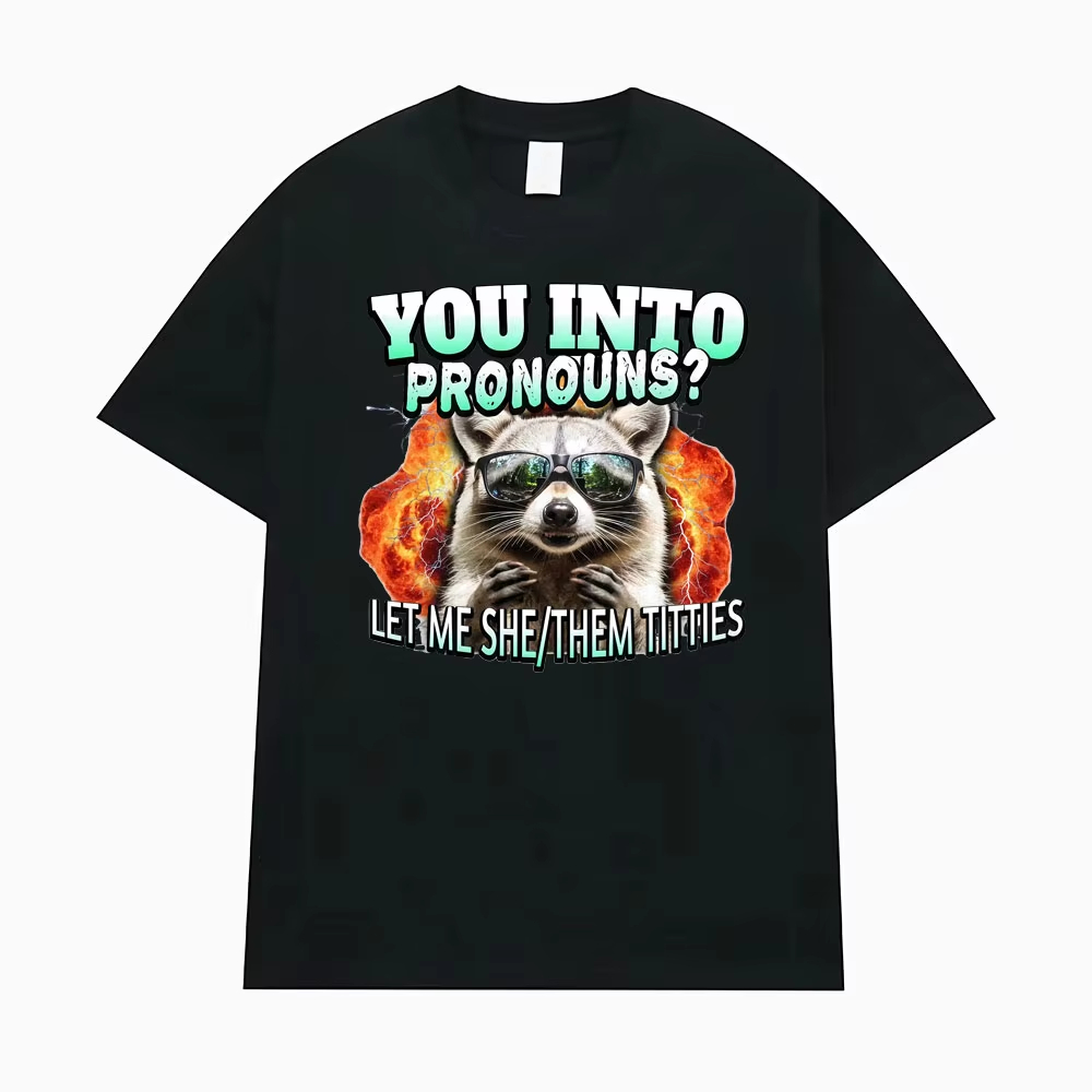 Summer Clothing Not Shein - ¿Interesado en los pronombres? Camiseta Let