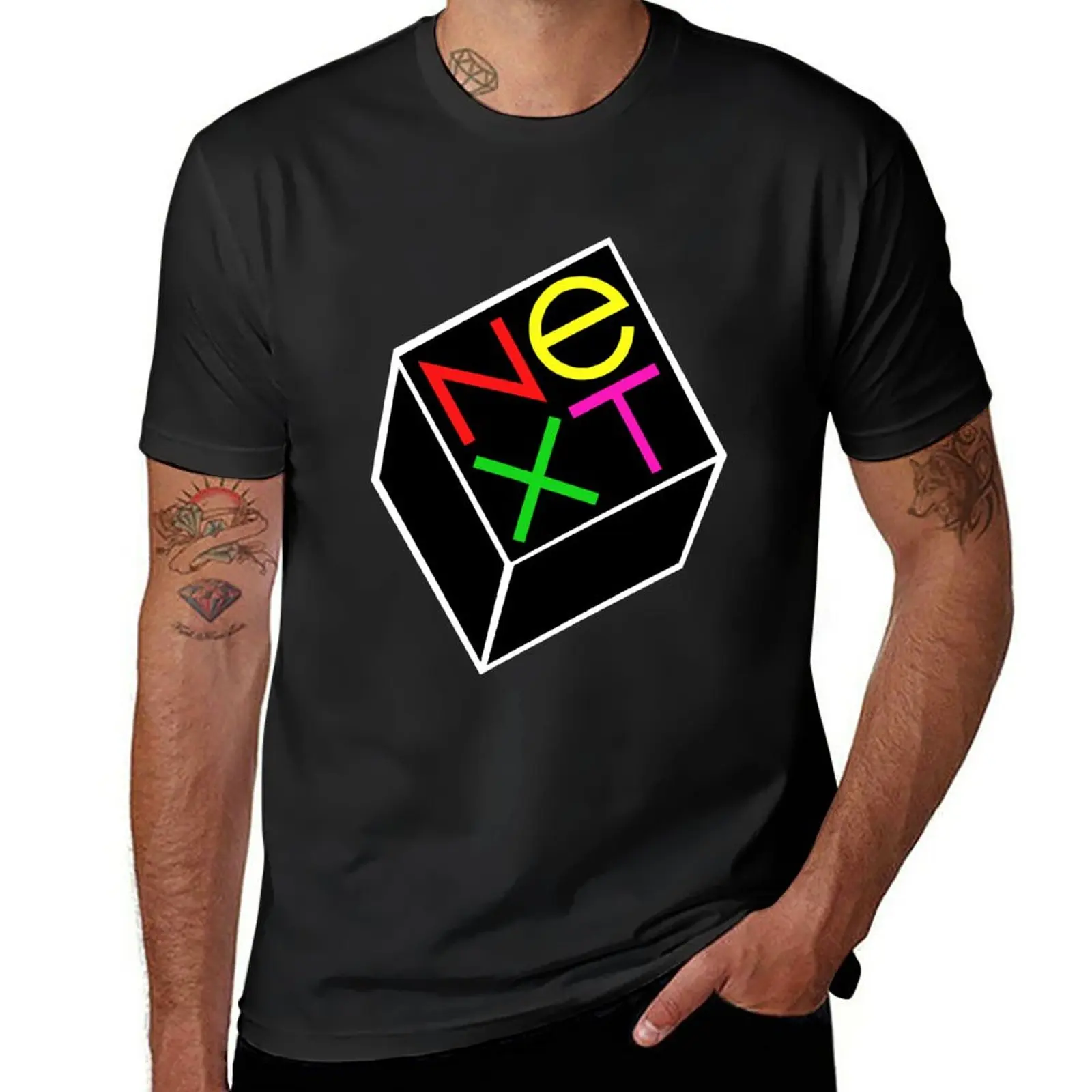 Summer Clothing Next - NEXT Computing-Camiseta con Logo de Steve
