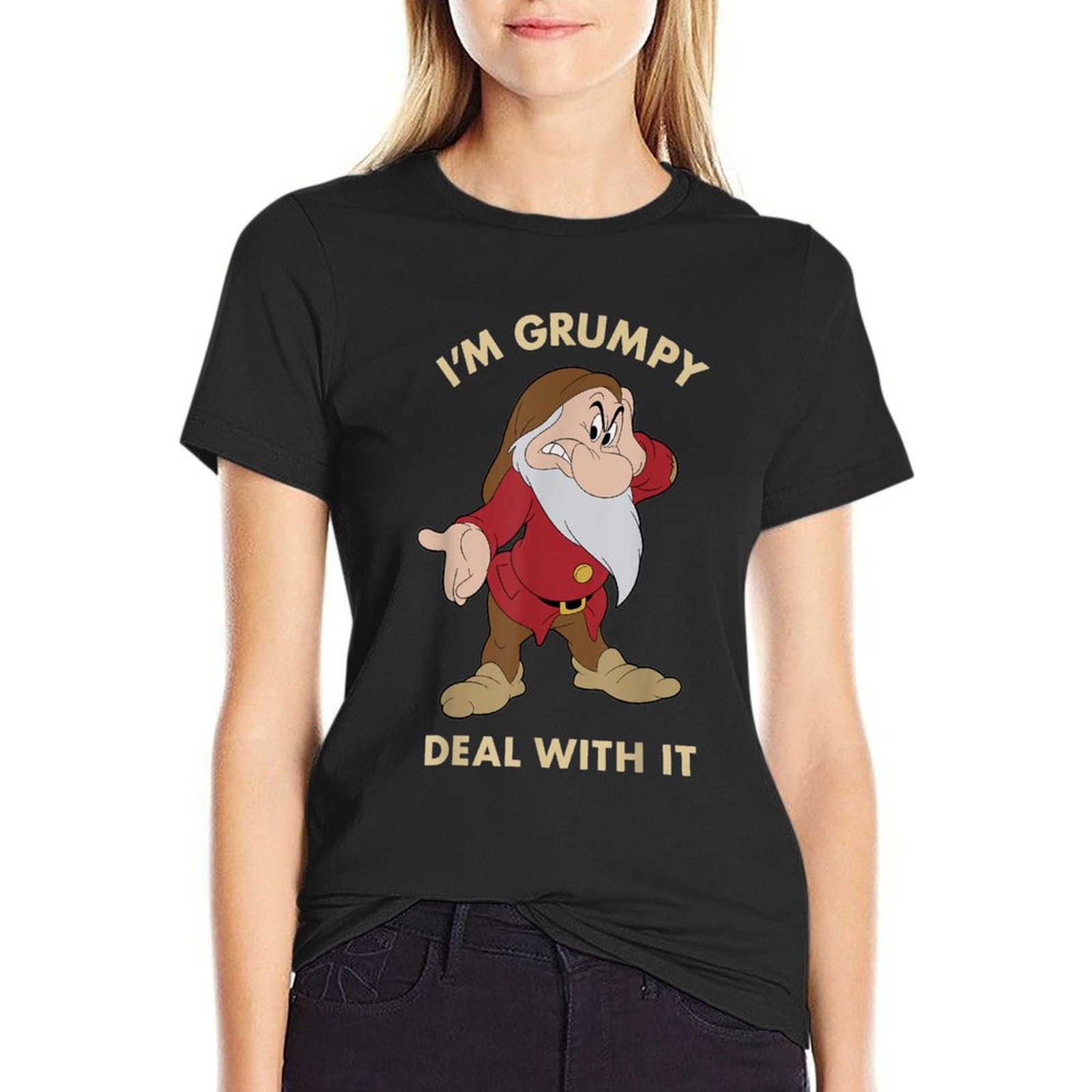 Summer Clothing Deals - Camiseta con frase I'm Grumpy Deal
