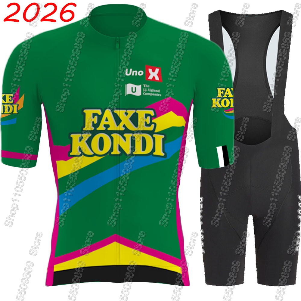 Summer Green Clothing - Conjunto de Jersey de Ciclismo UNO