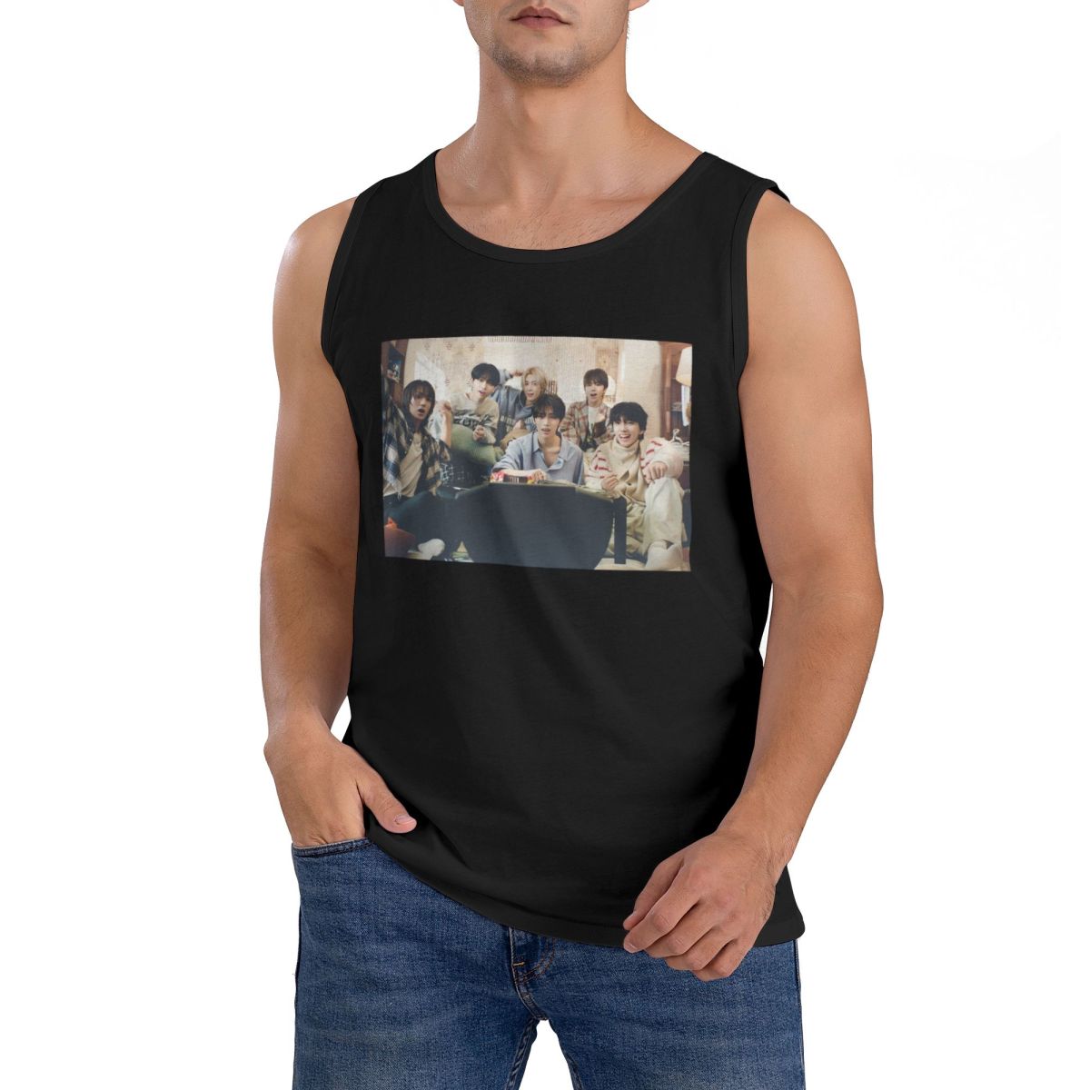 Summer Clothing Next - Camiseta sin mangas 100% algodón Boy