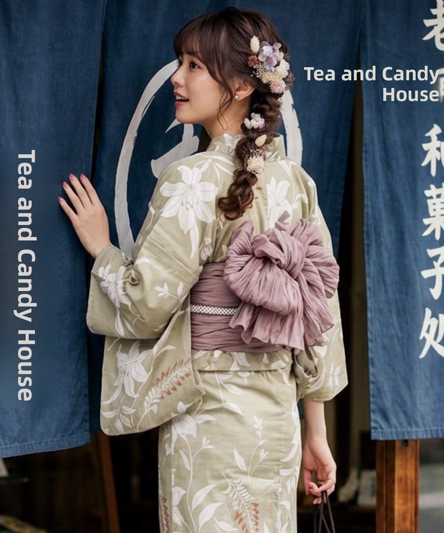 Summer Clothing Material - Yukata Tradicional, Kimono de Algodón y