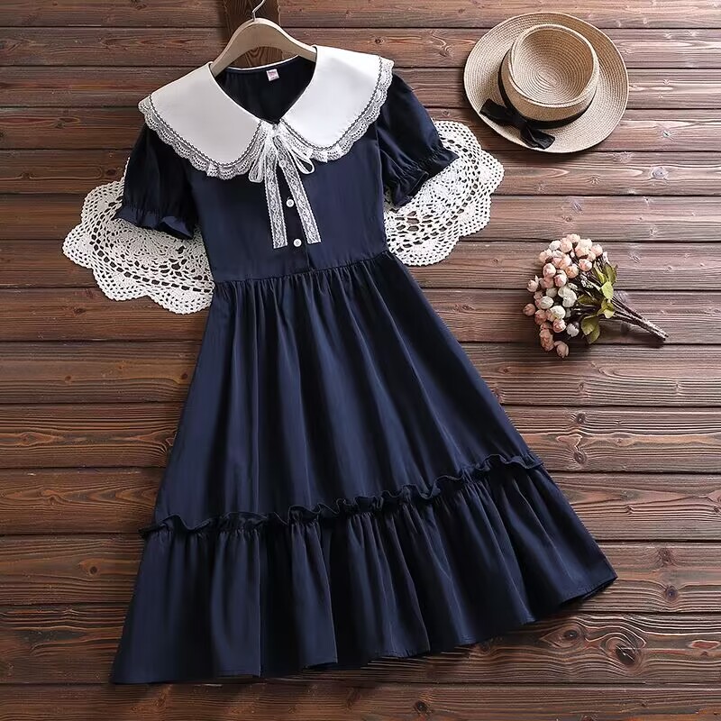 Summer Clothing Teen Girls - Vestido de fiesta retro de verano