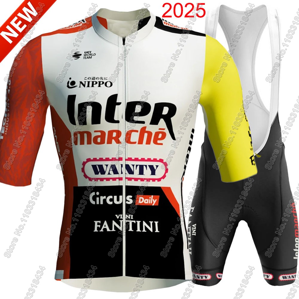 Summer Green Clothing - Wanty ciclismo Jersey 2025 conjunto verano
