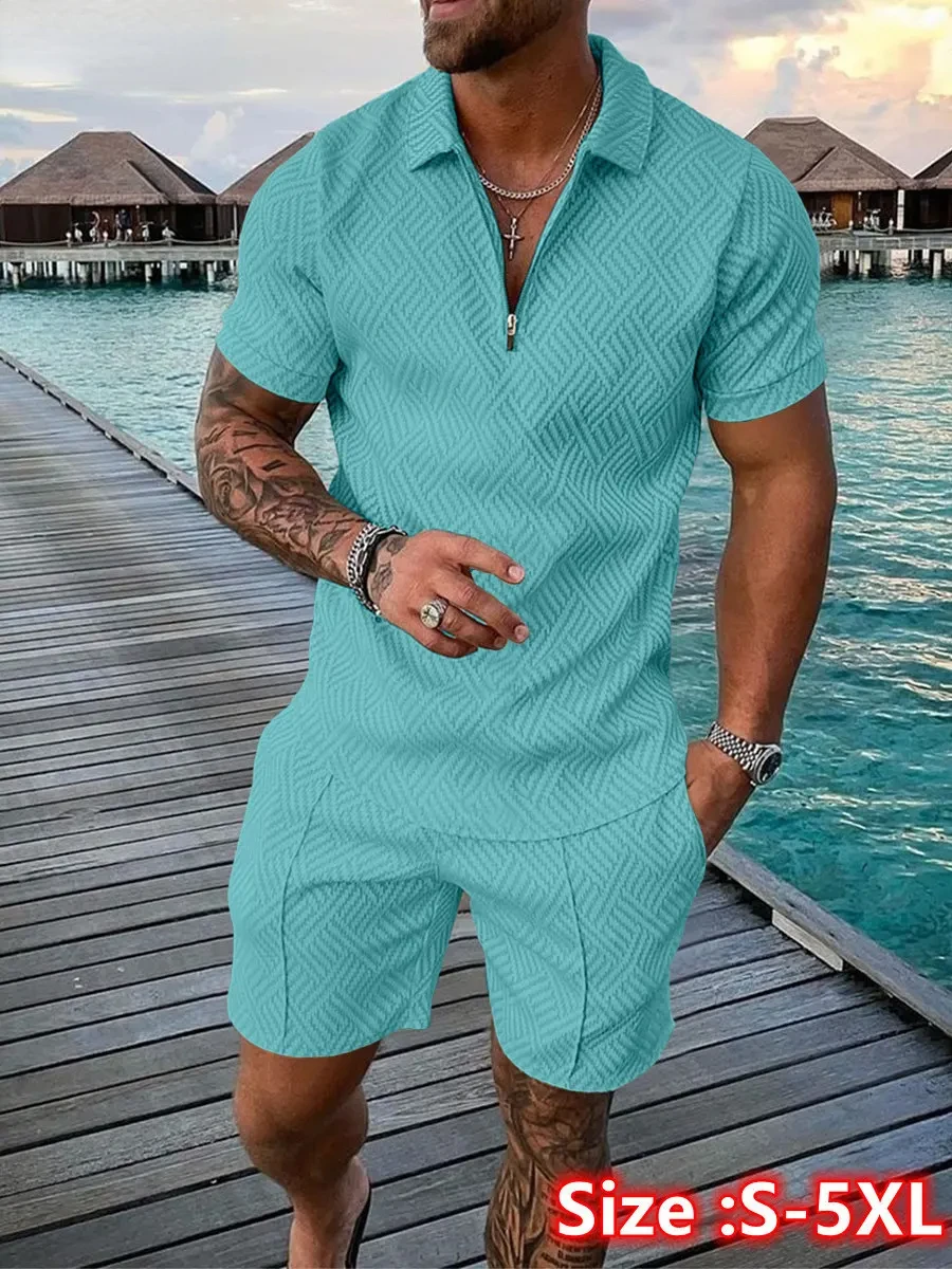 Summer Clothing Trends For Men 2026 - Conjunto de 2 Piezas de Verano