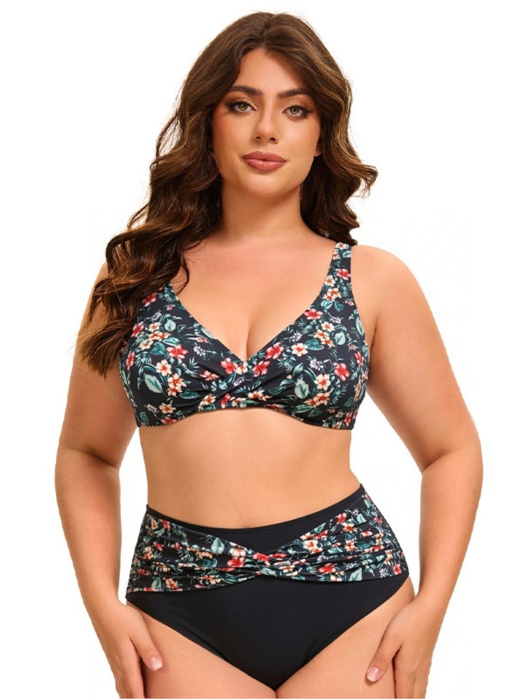 Bikini Set Push Up - Bikini de Tallas Grandes para Mujer,