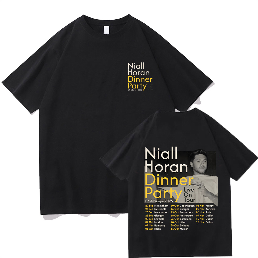 Summer Clothing Trends For Men 2026 - Camiseta de la gira Dinner Party