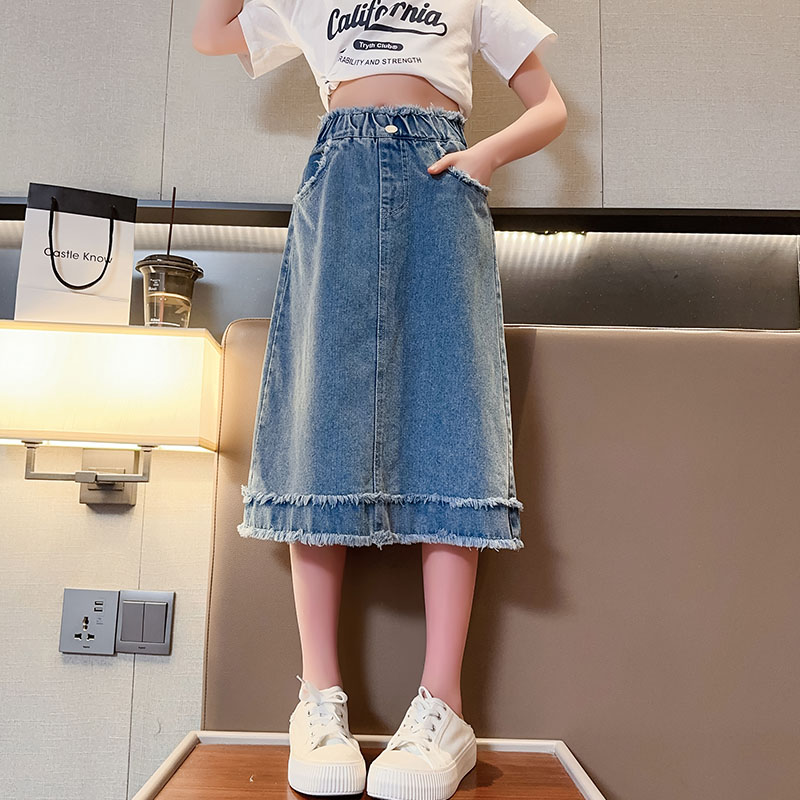 Falda de Mezclilla para Niñas, - Summer Clothing Teen Girls reseña y precio