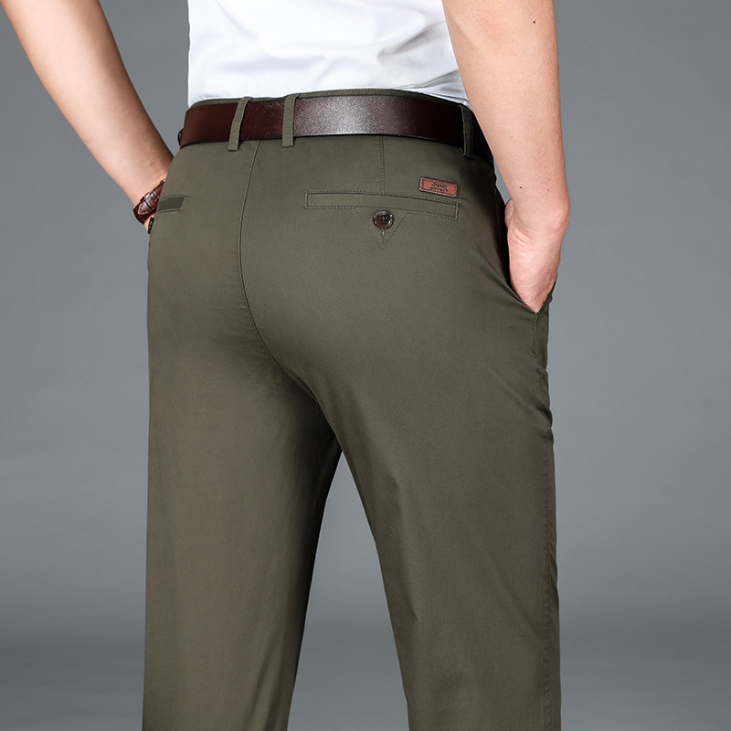 Pantalones informales de algod - Summer Green Clothing reseña y precio