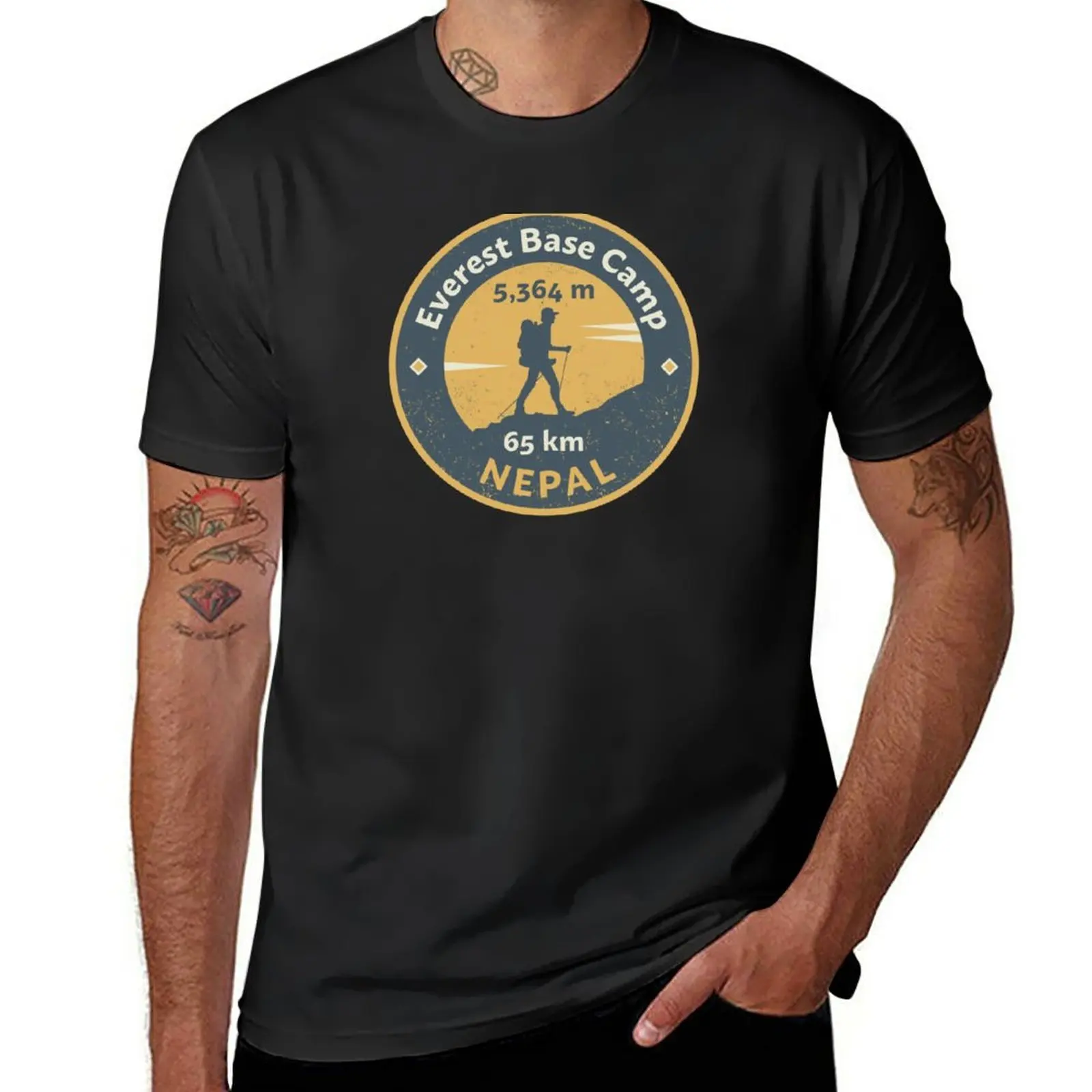 Camisetas de manga corta con c - Summer Everest Clothing reseña y precio