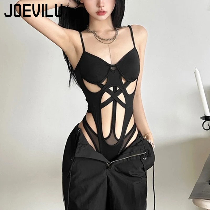 Body negro Y2K para mujer, Top - Summer Clothing Aesthetic reseña y precio