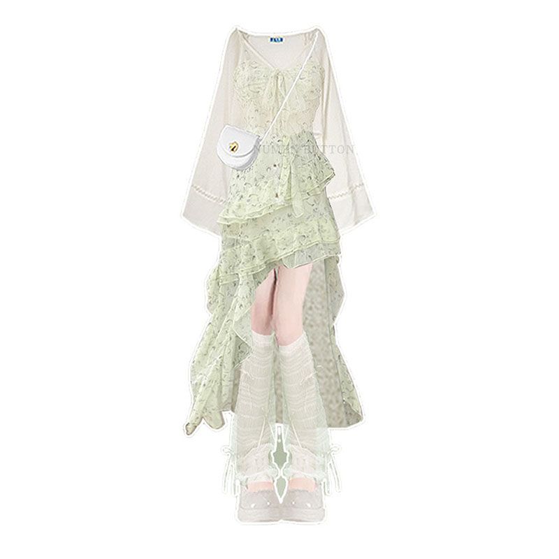 Conjunto de Ropa de Verano par - Summer Green Clothing reseña y precio
