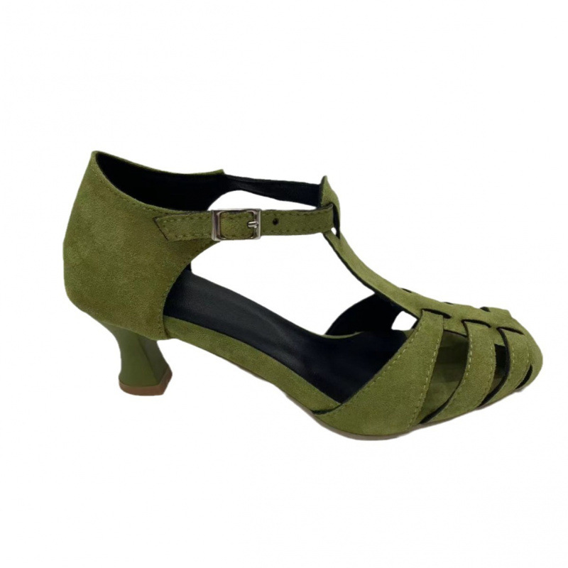 Sandalias de tacón bajo de gam - Summer Clothing Collection reseña y precio