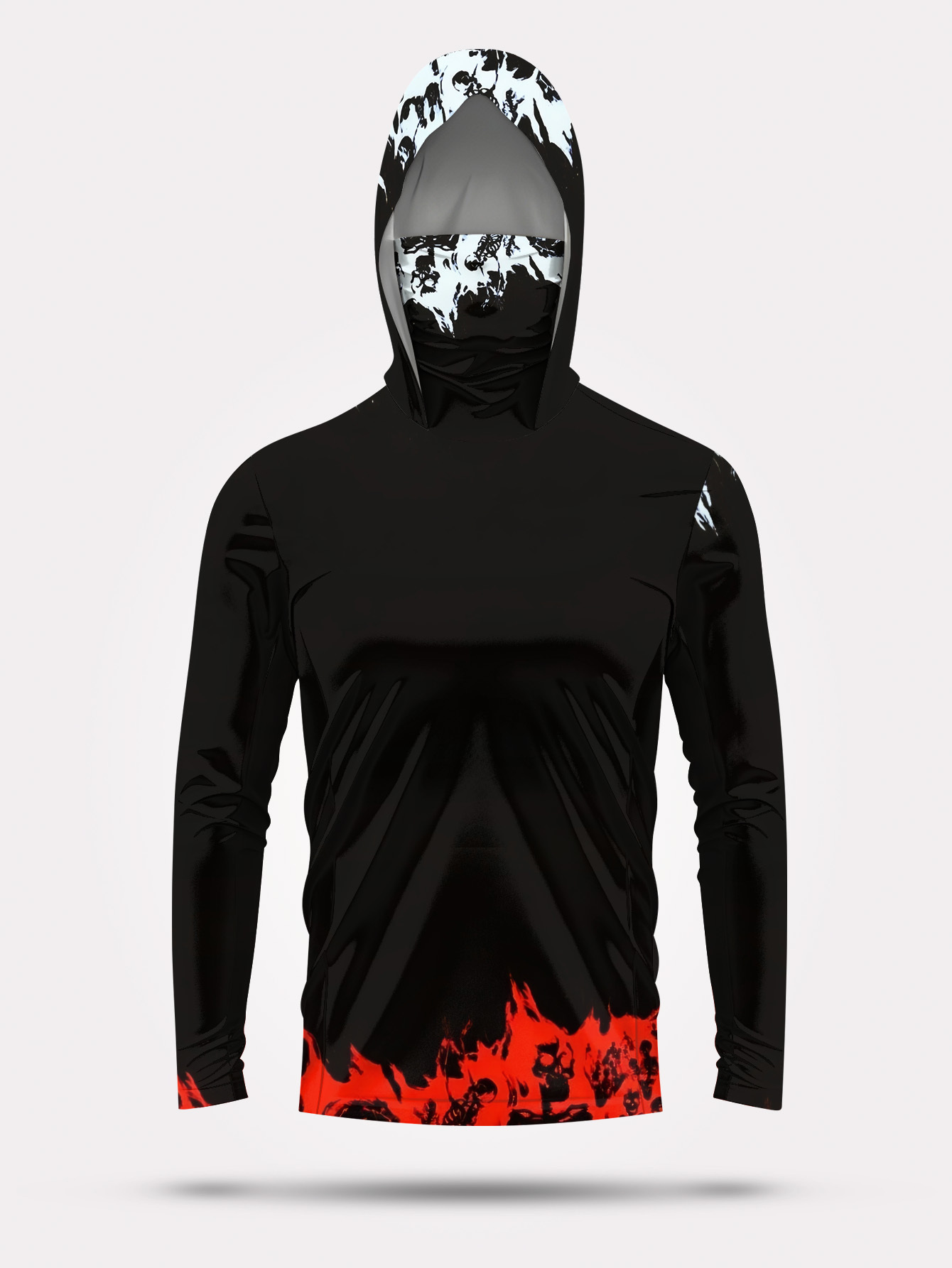 Camisa de pesca con capucha pa - Rash Guard Long Sleeve reseña y precio