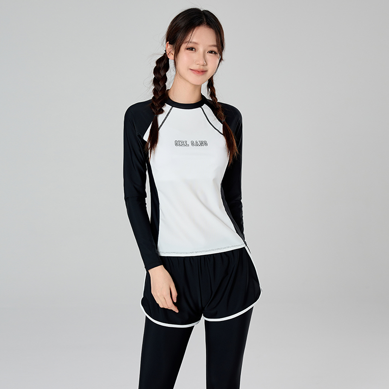 Traje de Baño de Manga Larga p - Rash Guard Long Sleeve reseña y precio