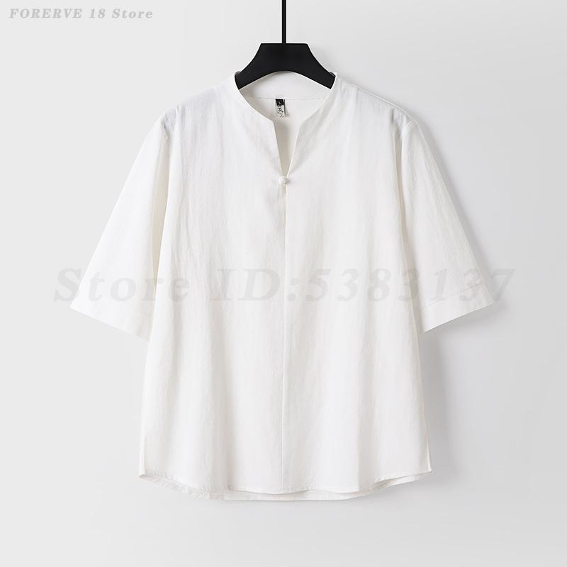 Conjunto de Verano de 2 Piezas - Summer Clothing Men Linen reseña y precio