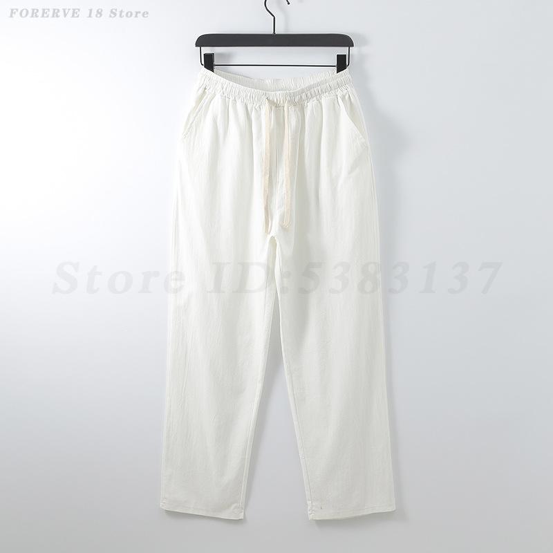 Conjunto de Verano de 2 Piezas - Summer Clothing Men Linen reseña y precio