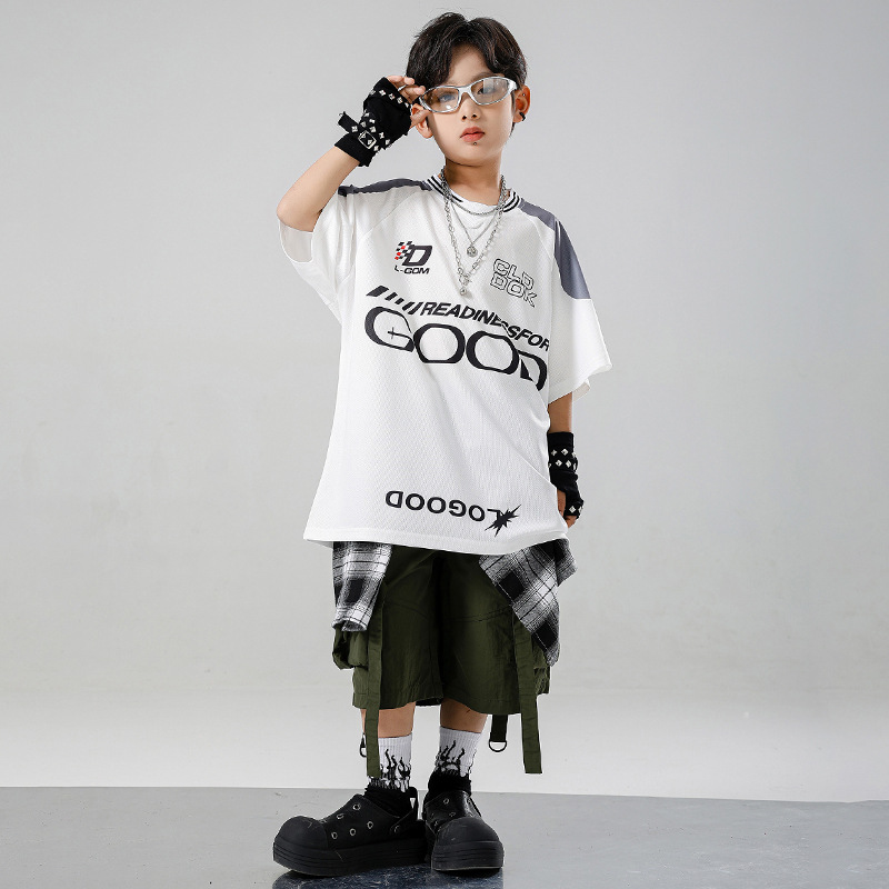 Ropa de Hip Hop Kpop para Niño - Summer Green Clothing reseña y precio