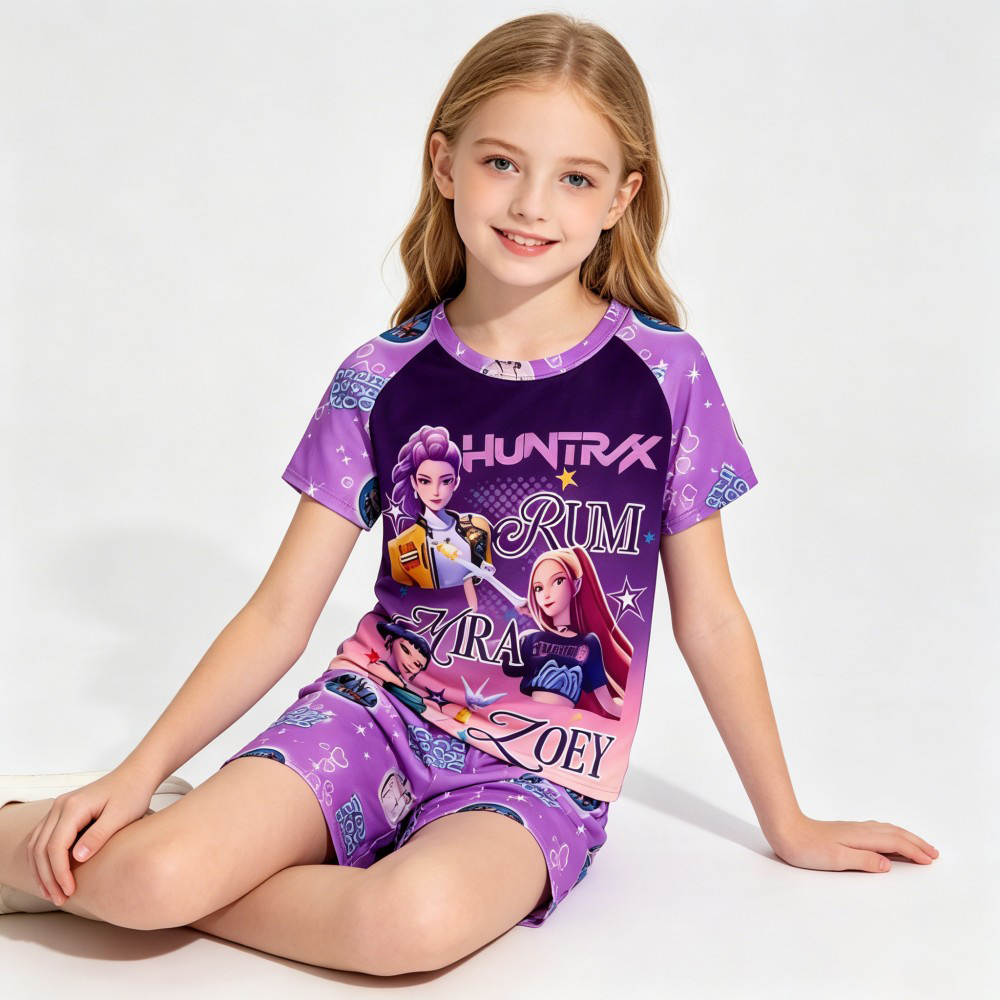 Conjunto de Pijamas Infantiles - Summer Clothing Teen Girls reseña y precio