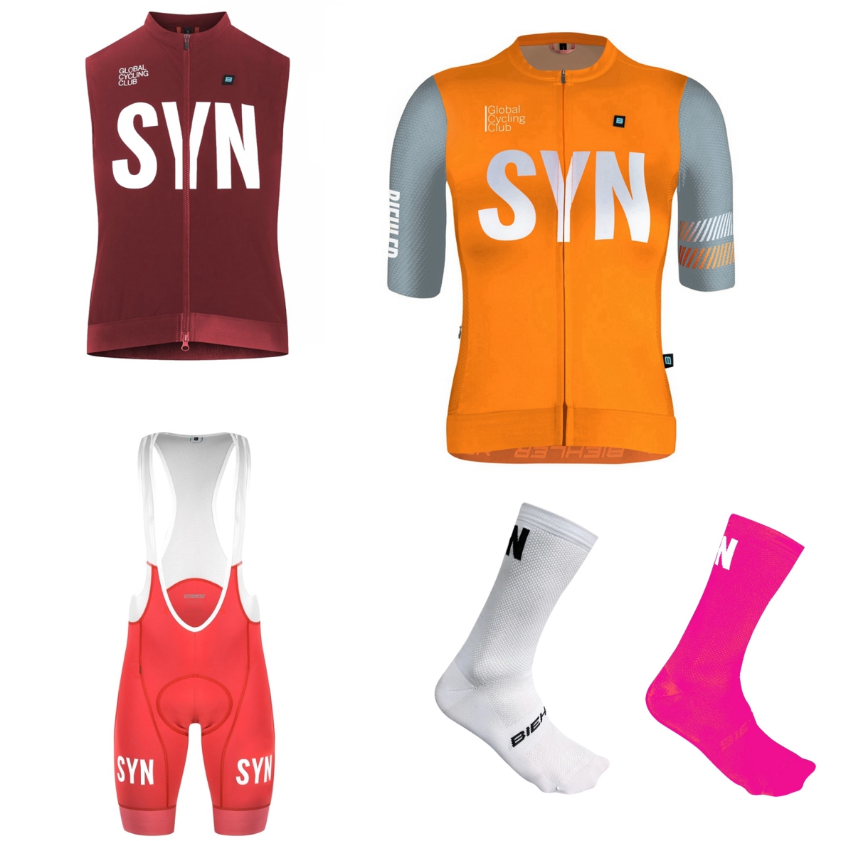 Conjunto de Ciclismo de Cuatro - Summer Green Clothing reseña y precio