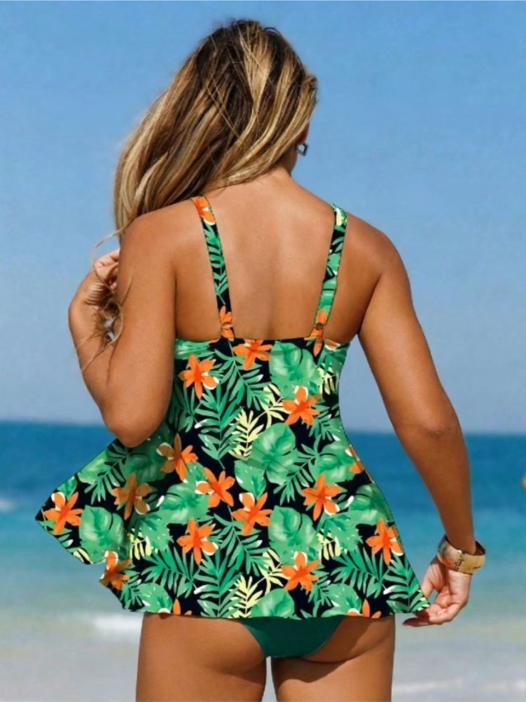 Traje de Baño para Mujer, Tank - Bikini Set Push Up reseña y precio