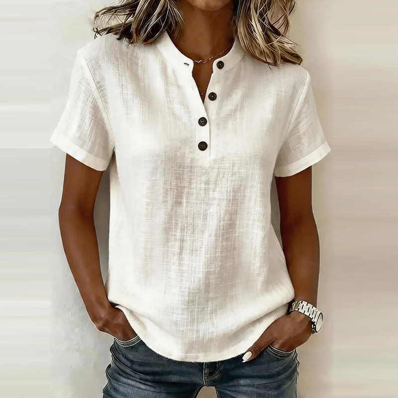 Blusas Básicas de Verano de Ma - Summer Clothing Men Linen reseña y precio