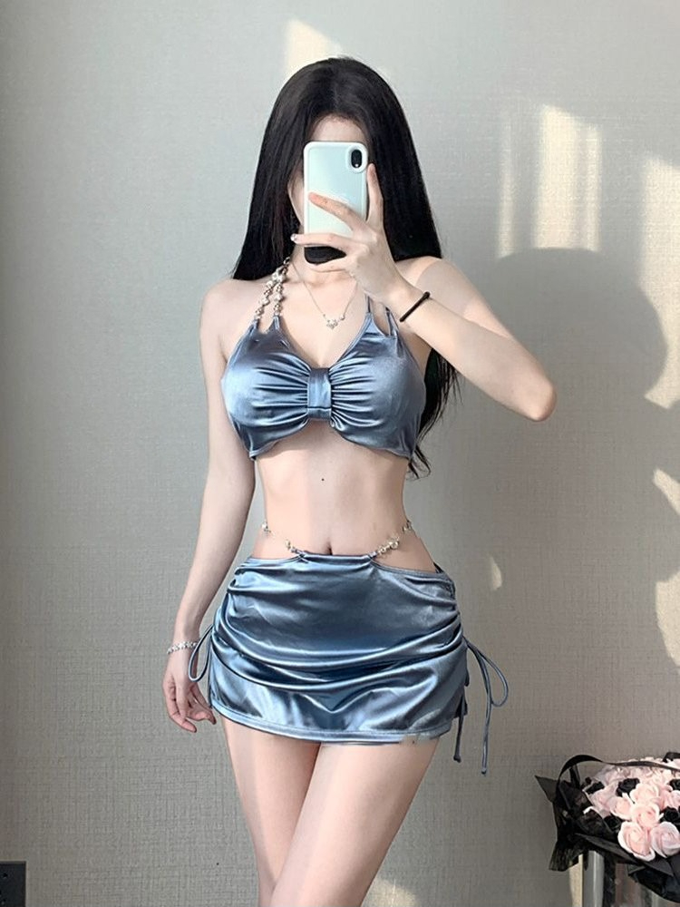 Conjunto de bikini elegante co - Bikini Set Push Up reseña y precio