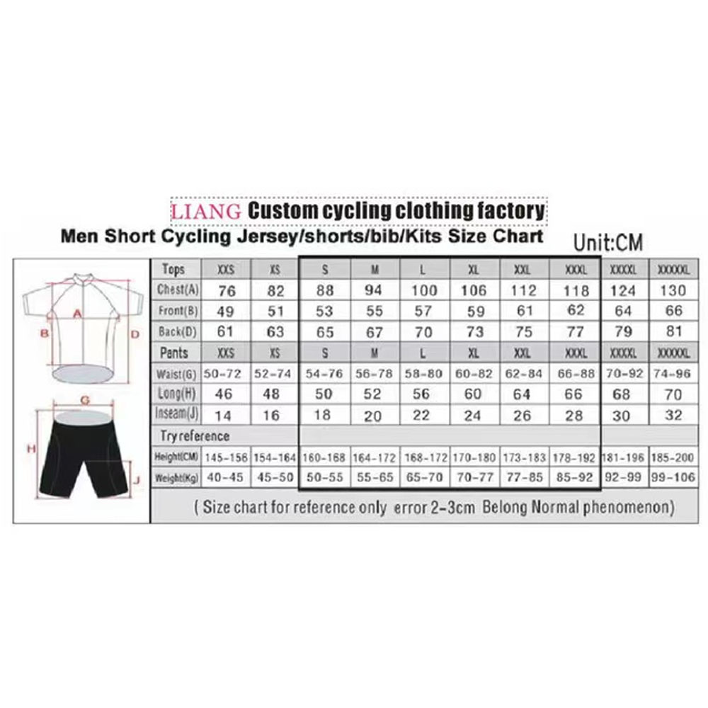 Conjunto de Ciclismo de la Sel - Summer Clothing Australia reseña y precio