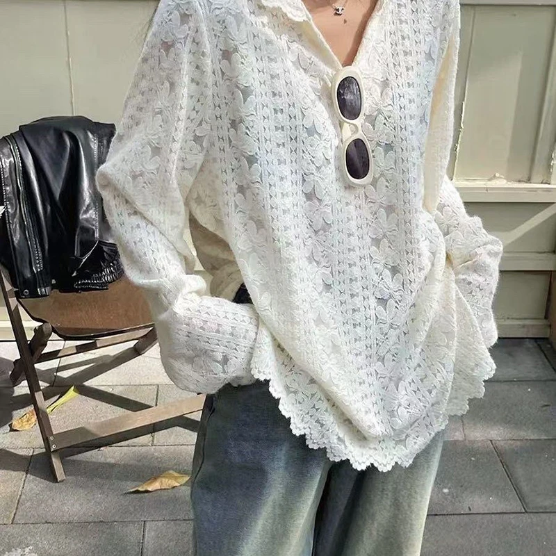 Camisas con capucha de encaje  - Summer Clothing Aesthetic reseña y precio