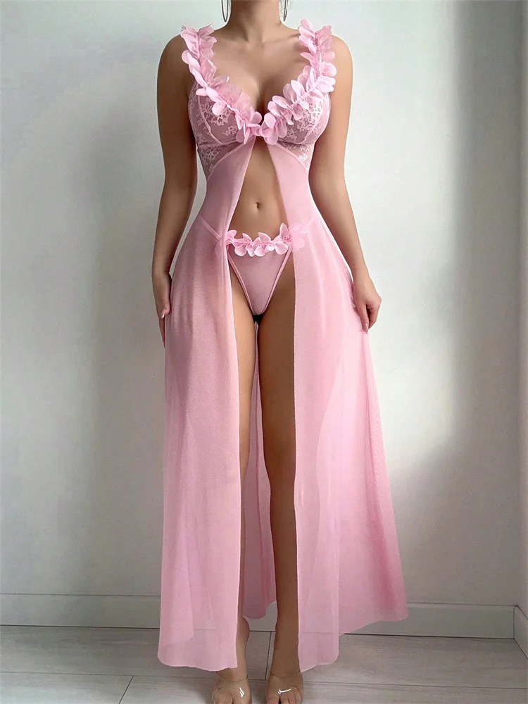 Camisones Sexys Florales Rosas - Summer Clothing Collection reseña y precio