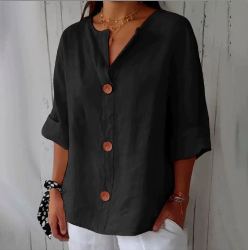 Camisa Holgada de Talla Grande - Summer Clothing Plus Size Women reseña y precio