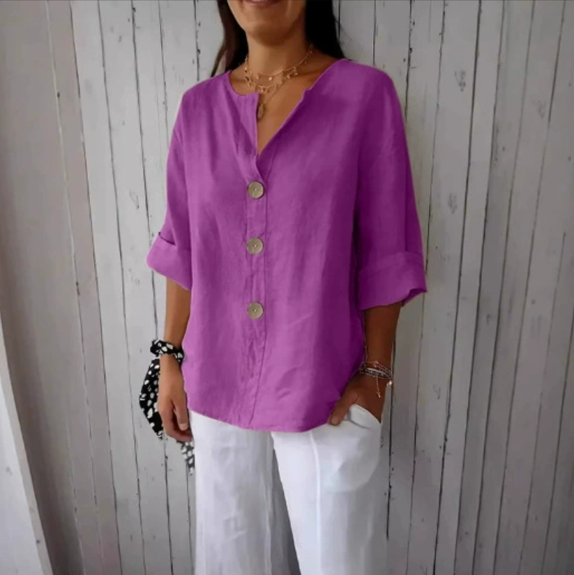 Camisa Holgada de Talla Grande - Summer Clothing Plus Size Women reseña y precio