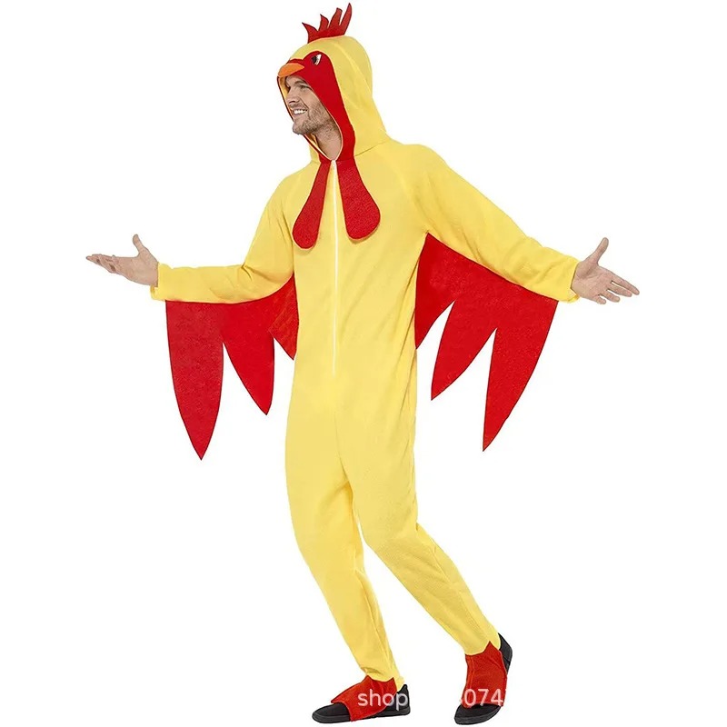 Disfraz de Gallo de Halloween  - Romper Playsuit Women reseña y precio