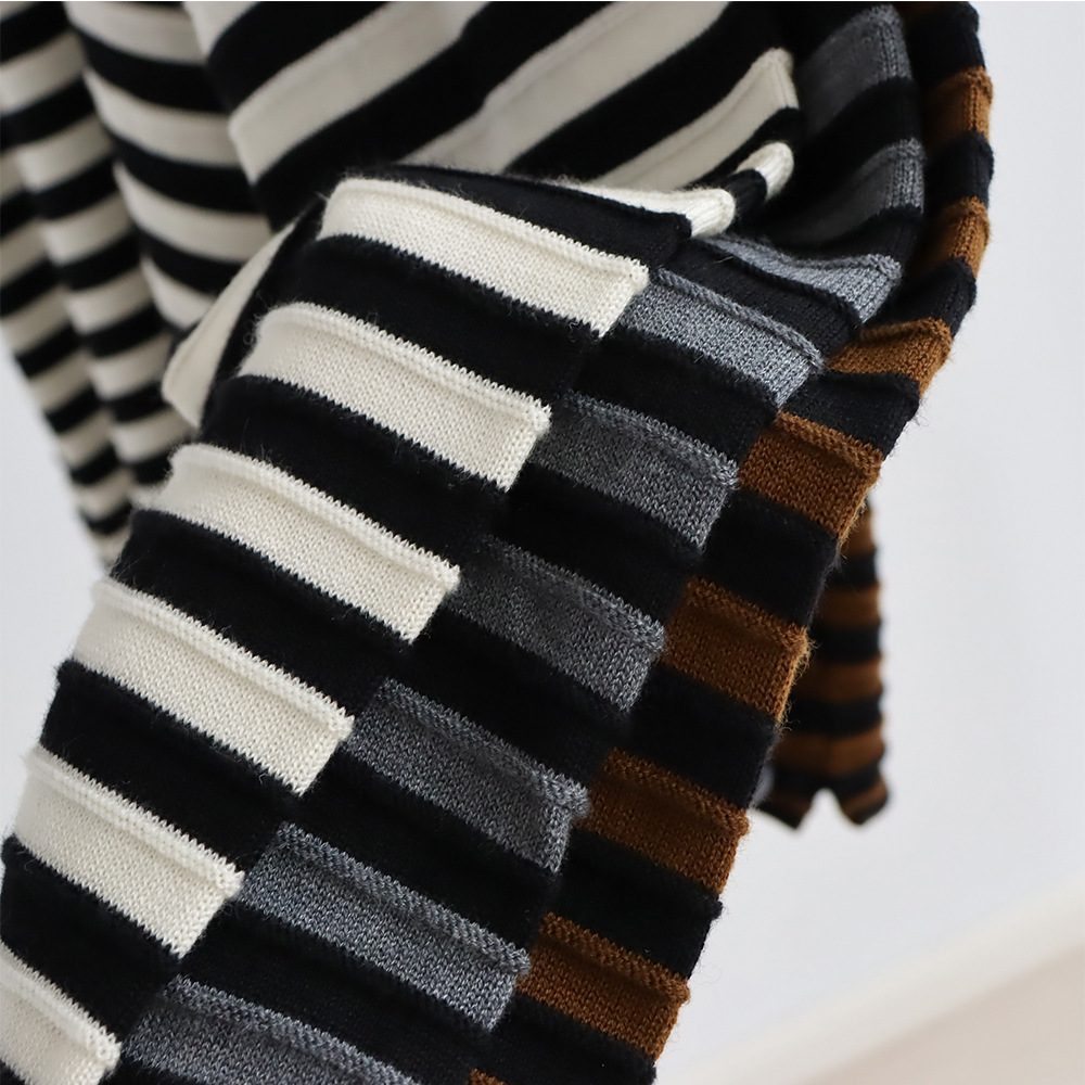 Suéter Holgado de Punto a Raya - Summer Clothing Yarn reseña y precio