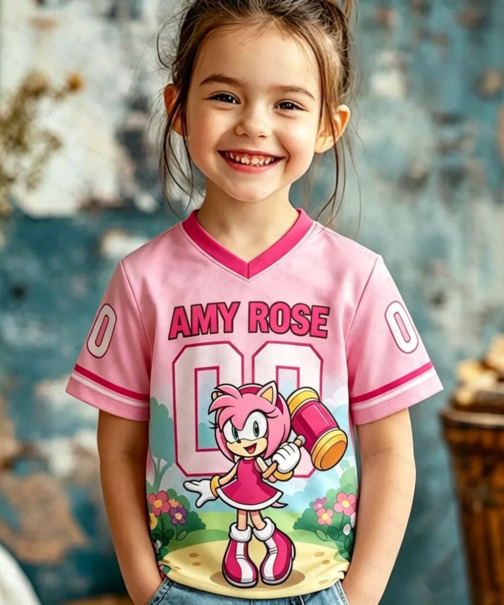 Camiseta infantil de Sonic 202 - Summer 2026 Kids Clothing reseña y precio