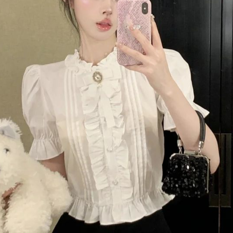 Camisas de manga abombada para - Summer Clothing Aesthetic reseña y precio